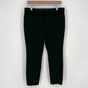 Banana Republic Womens Slim Fit Sloan Pants Size 10 Black Ankle Career Staple